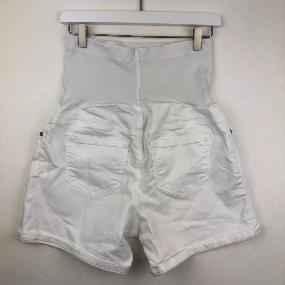 Liz Lange Maternity Jean Shorts - Picture 2 of 8